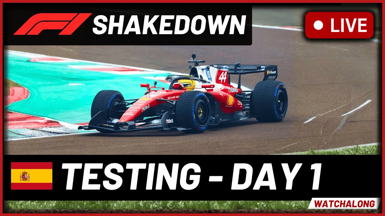 F1 LIVE: Тестовые заезды Формулы-1 2026 в Барселоне - День 1 (с комментариями)