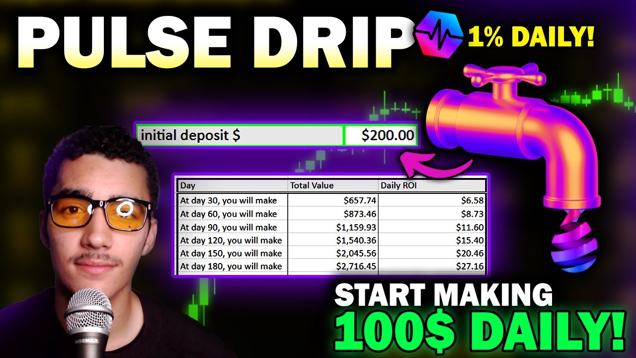 This Happens after Compounding for 60 Days!📈 Pulse Drip Network