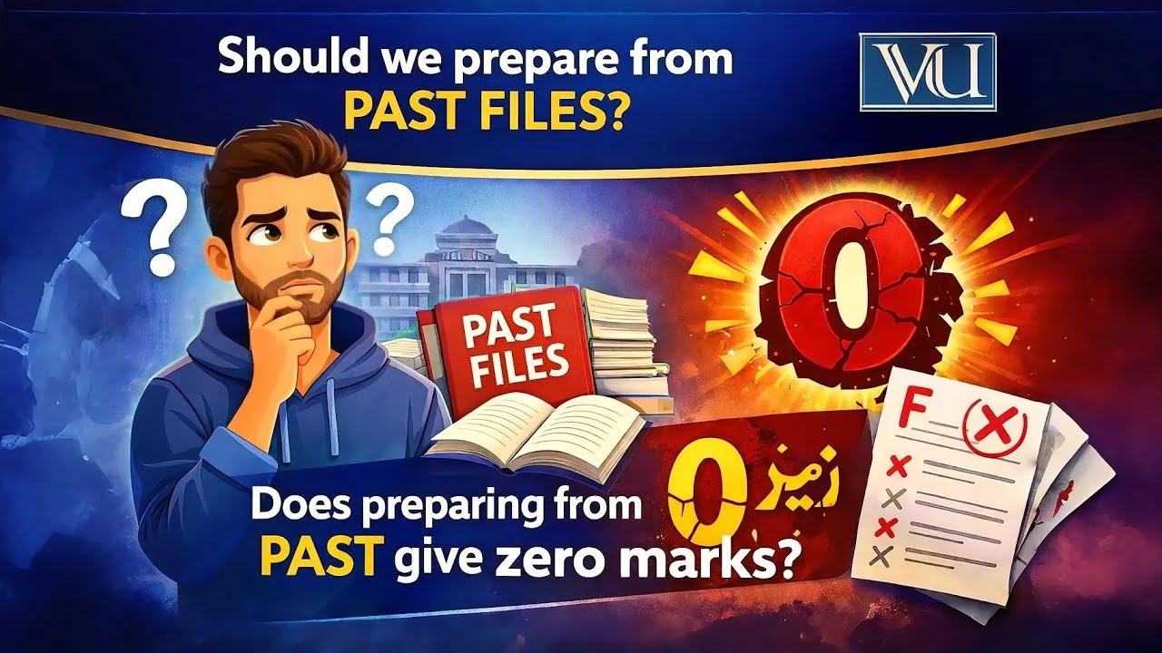 Past Files sy tayari krni chahiye ya nhi? | VU Final Term 2025