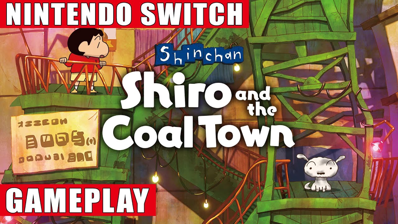 Shin chan: Shiro and the Coal Town Nintendo Switch Gameplay