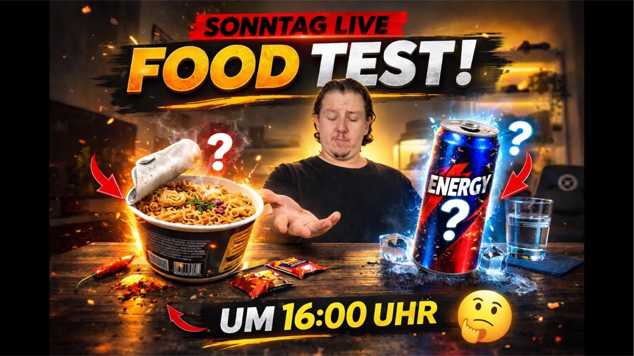 Geschmackstest – LIVE & ehrlich“