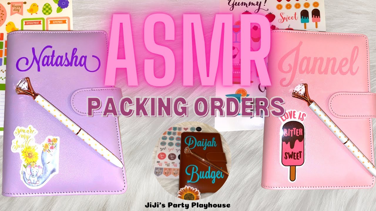 ASMR PACKING ORDERS/ No Talking/ Late Night Small Business