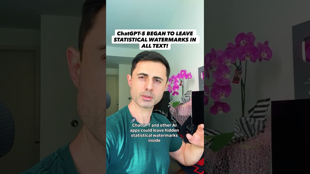 Давайте поговорим о невидимых статистических водяных знаках в ChatGPT и любом тексте ИИ