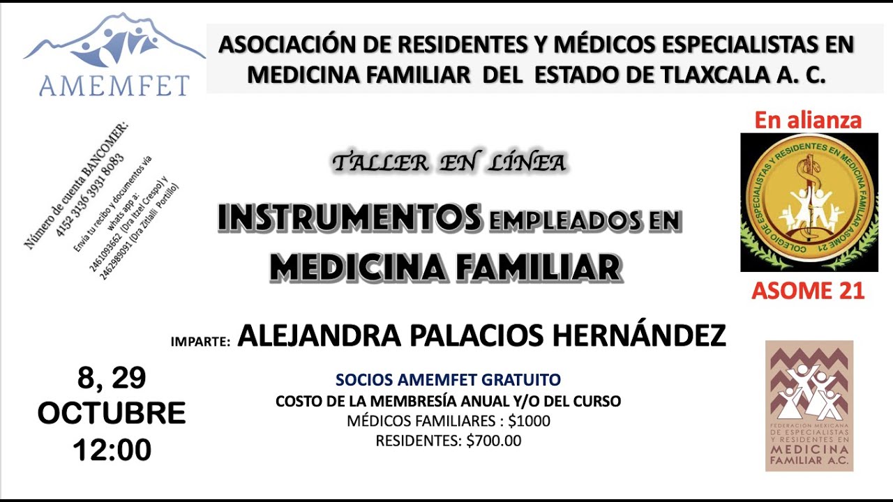 Instrumentos empleados en Medicina Familiar