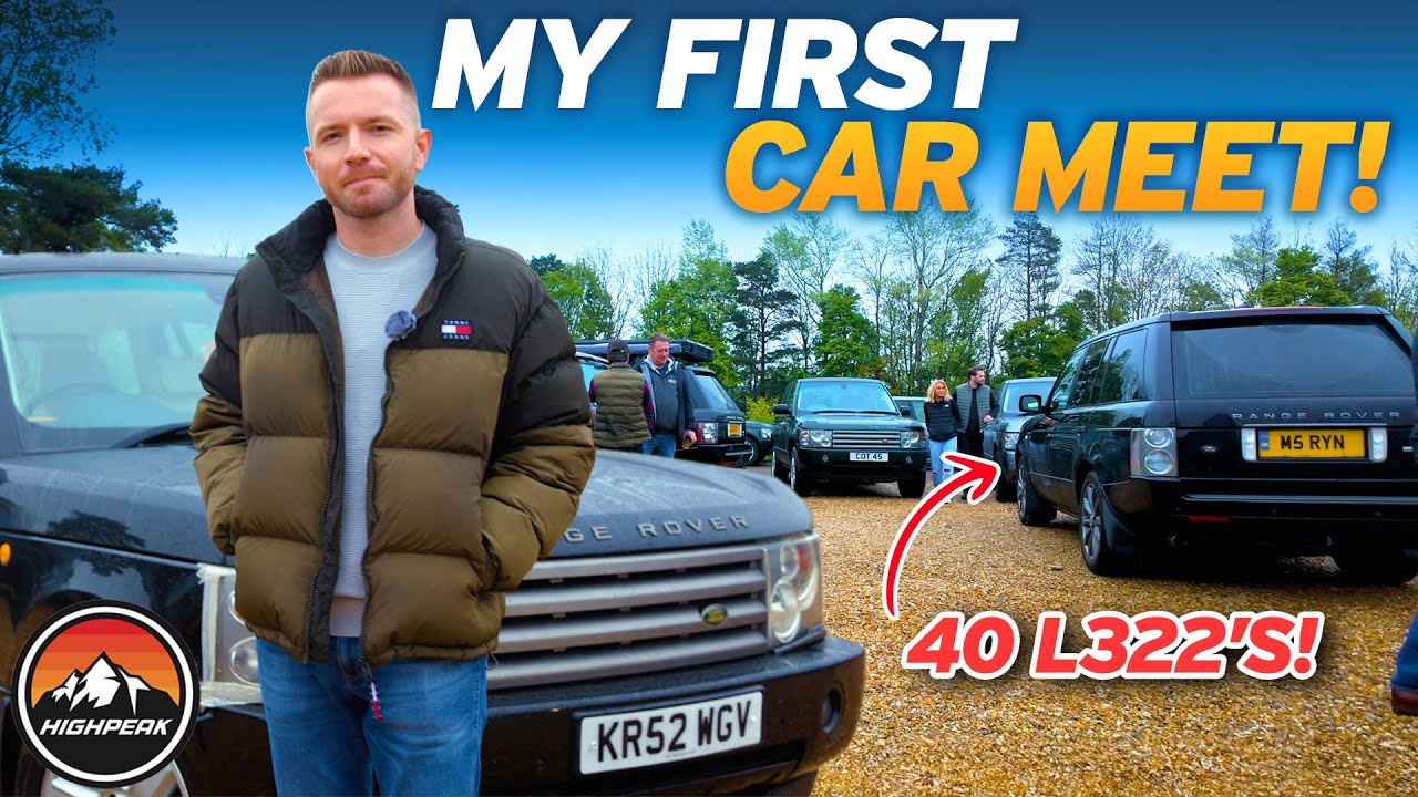 L322 RANGE ROVER ROADTRIP! My First Car Meet with 40 Range Rovers
