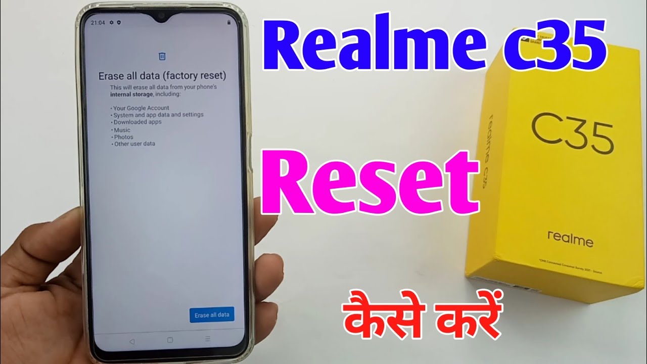 realme c35 reset kaise kare / how to reset realme c35 / realme c35 mobile reset kaise kare