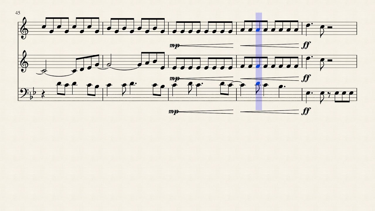 Don't Stop Believen' for Trumpet, Tenor Sax, and Trombone