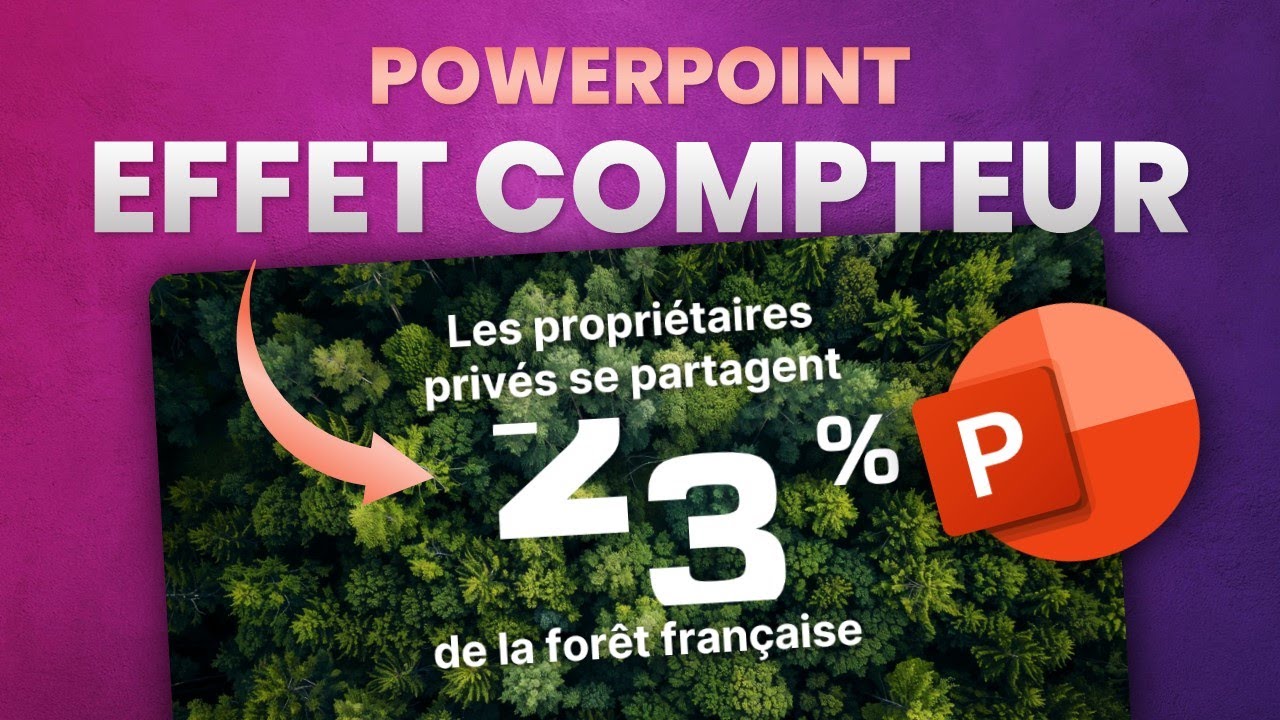 Comment créer un superbe effet compteur dans PowerPoint pour présenter vos chiffres clés