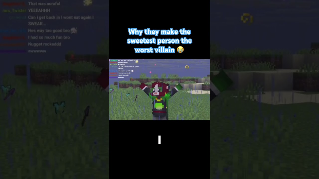 Why they make the sweetest person the worst villain😭 #unstableuniverse #unstablesmp  #foryou