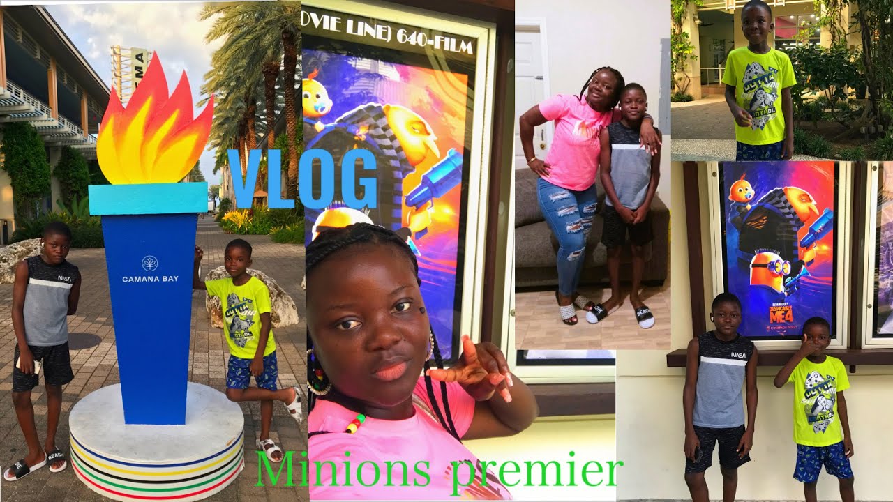 VLOG | DESPICABLE ME 4 MOVIE 🍿 PREMIERE | CAMANA BAY WATCH MOVIE FOR FREE |SUZIANMCRAE