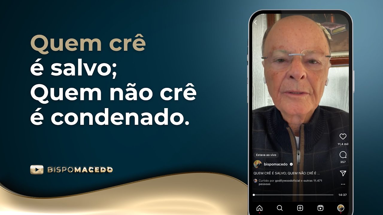 Quem crê é salvo. Quem não crê é condenado - Meditação Matinal 07/03/23