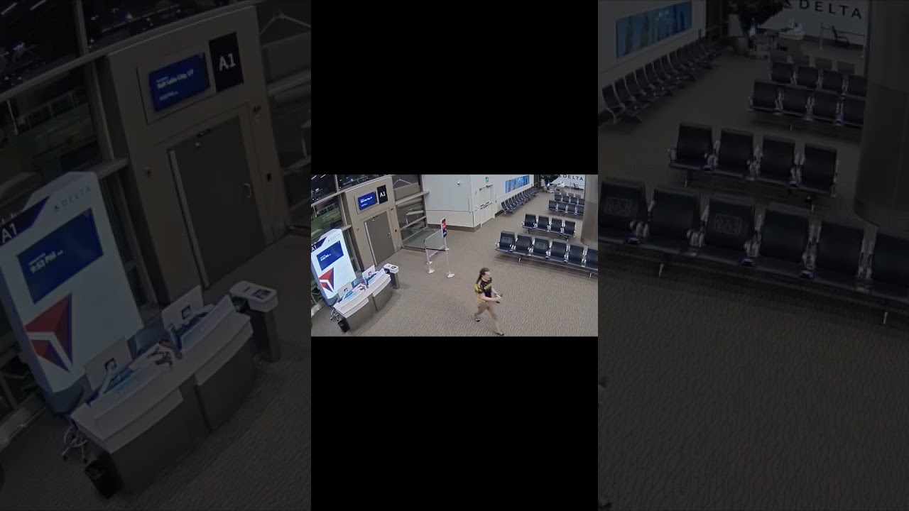 Man enter Jet Turbine