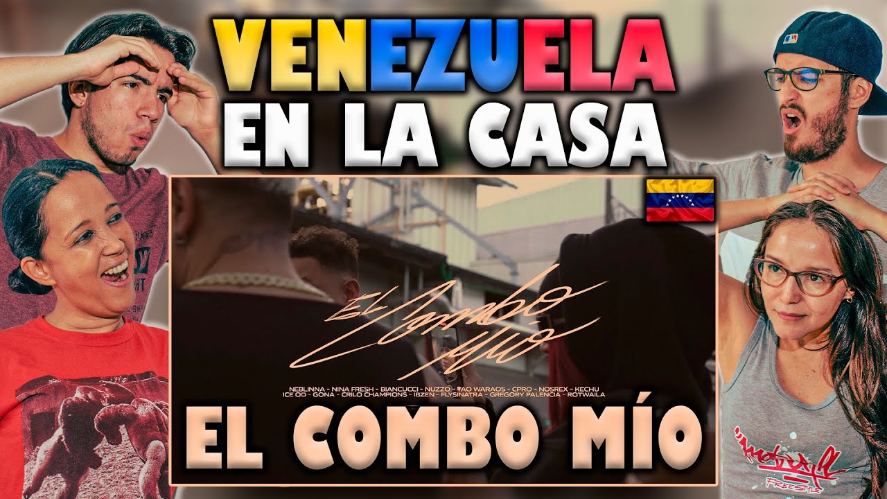 💥¡PURO RAP VENEZOLANO 🇻🇪! - COLOMBIANOS REACCIONAN a EL COMBO MÍO NEBLINA, KECHU, GONA, NINA Y MÁS🤯