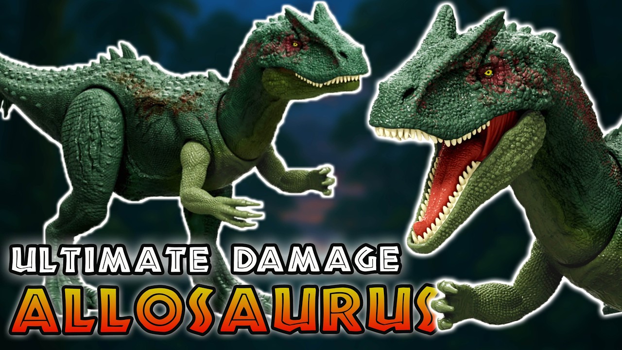 Ultimate Damage Allosaurus Review | Jurassic World 2026 | deutsch