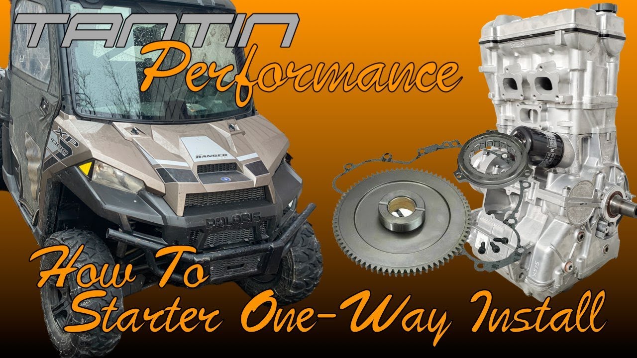 How to Install a One Way Stater Drive on a 2013-19 Polaris Ranger 900 and 1000XP
