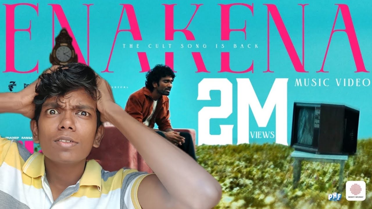 Enakena Music Video - Reaction | Love Insurance Kompany | Pradeep Ranganathan|Anirudh|Vignesh Shivan