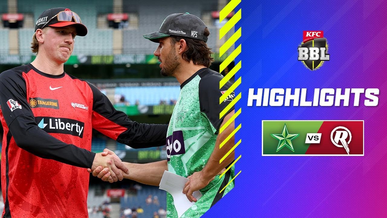 Melbourne Stars v Melbourne Renegades Match Highlights | #BBL14