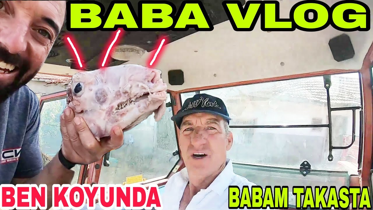 2 KAMERA~BABA OĞUL VLOĞ~BEN KOYUNDA BABAM TAKASTA~ZORLU YOLLAR