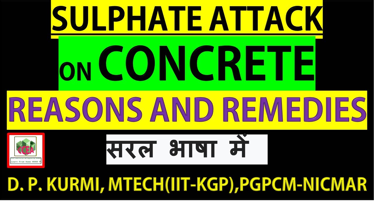 42-SULPHATE ATTACK ONCONCRETE, REASONS AND REMEDIES