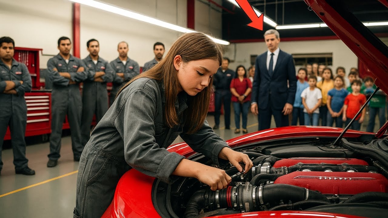 “Imposible arreglar esto” — cuando una joven pobre resuelve el problema de un Ferrari que ni los…
