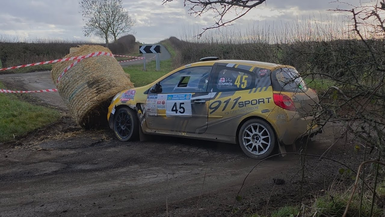 MISTAKES and ACTION / East Riding stages rally 2026
