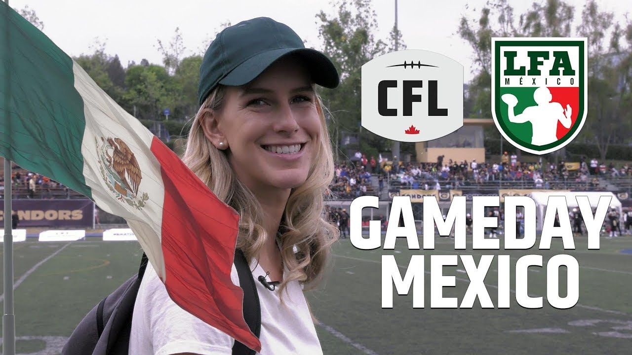 We went to an LFA football game in Mexico! | #CFLGameday