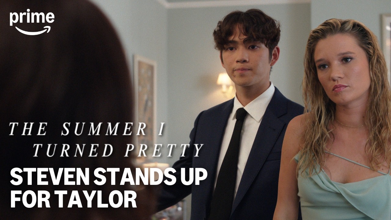 Steven Sticks Up For Taylor | The Summer I Turned Pretty S3 | Prime Video