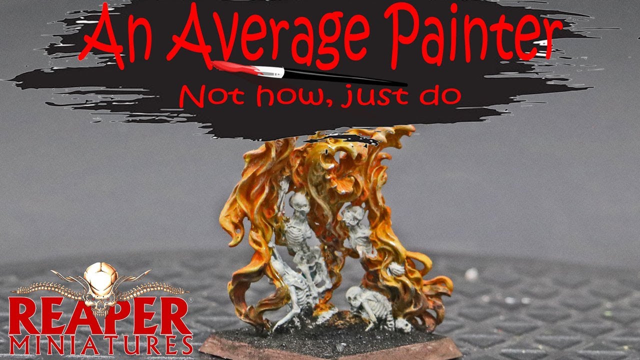 TIMELAPSE - Painting the Nightspecter (14547) from Reaper Miniatures