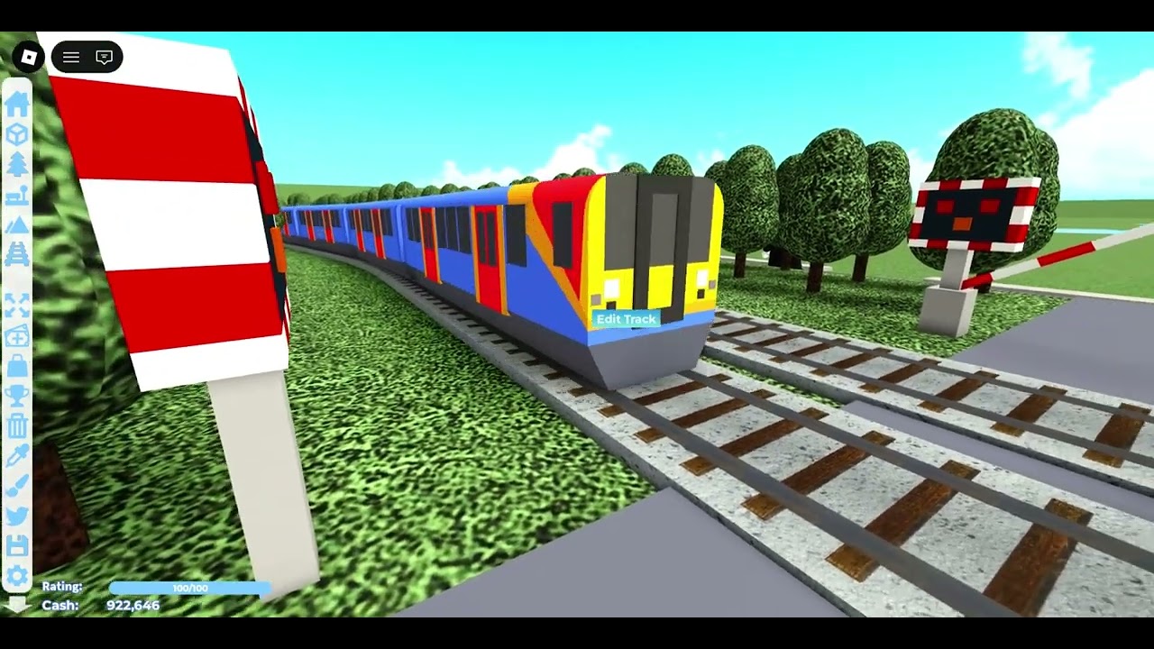 3 minutes of trainspotting in itty bitty railway roblox