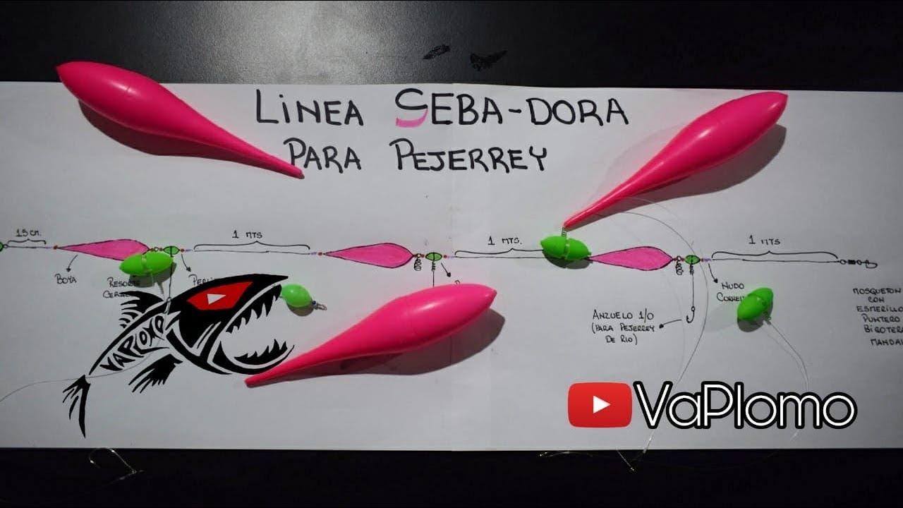 Linea Cebadora para pejerrey | Linea Seba-Dora para Pejerrey