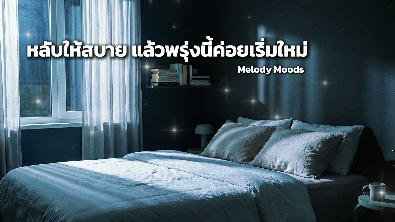 หลับให้สบาย แล้วพรุ่งนี้ค่อยเริ่มใหม่ | เพลงก่อนนอน หลับง่าย ฟังสบายทั้งคืน 🌙 Sleep & Calm