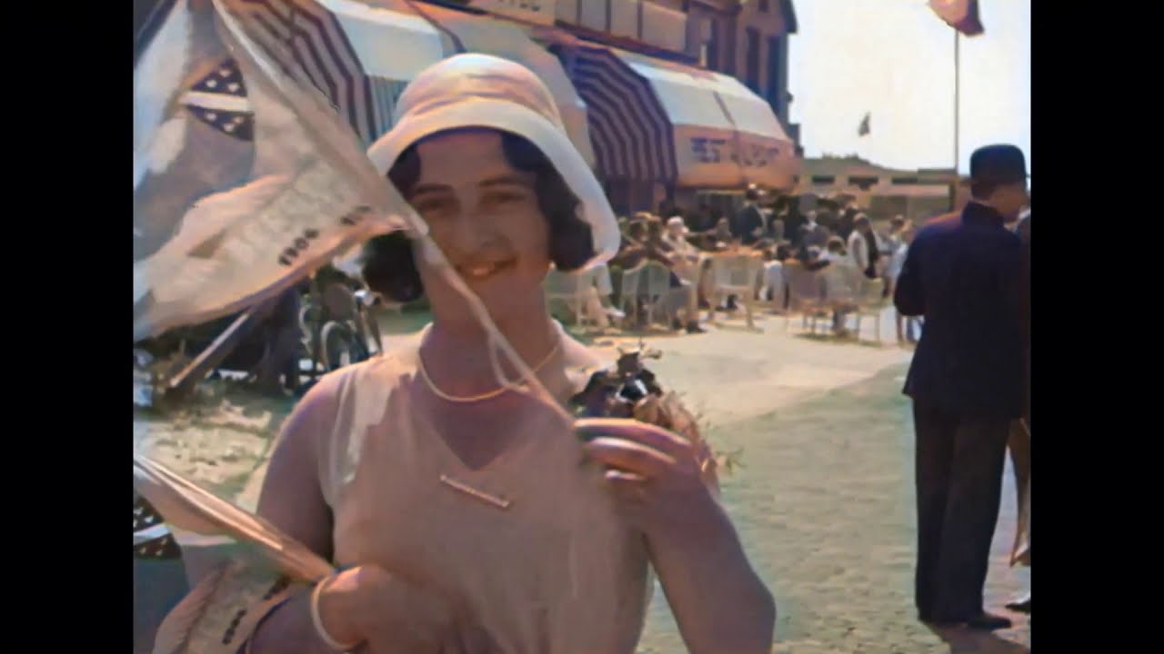 DeOldify Colorization: Bergen aan Zee viert 25 jarig bestaan in 1931, in kleur! [HD]