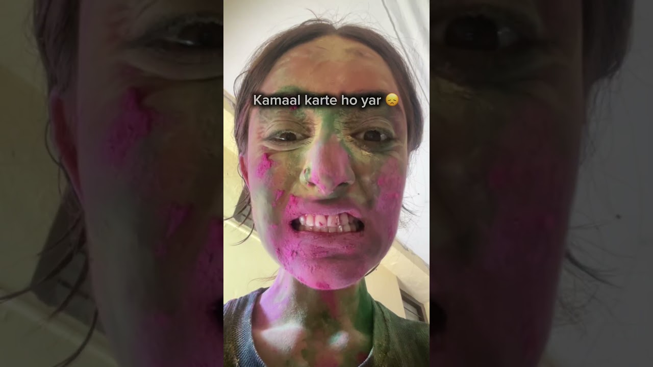 Ghar wali holi 😳😳 #youtubeshorts #lifewithishi #fypp #happyholi