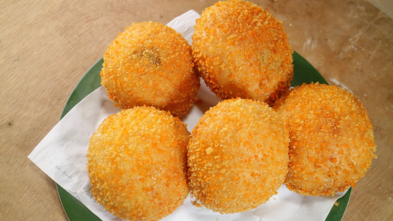 Cara Membuat Roti Goreng Isi Daging Sapi - Cara Bikin Roti Goreng