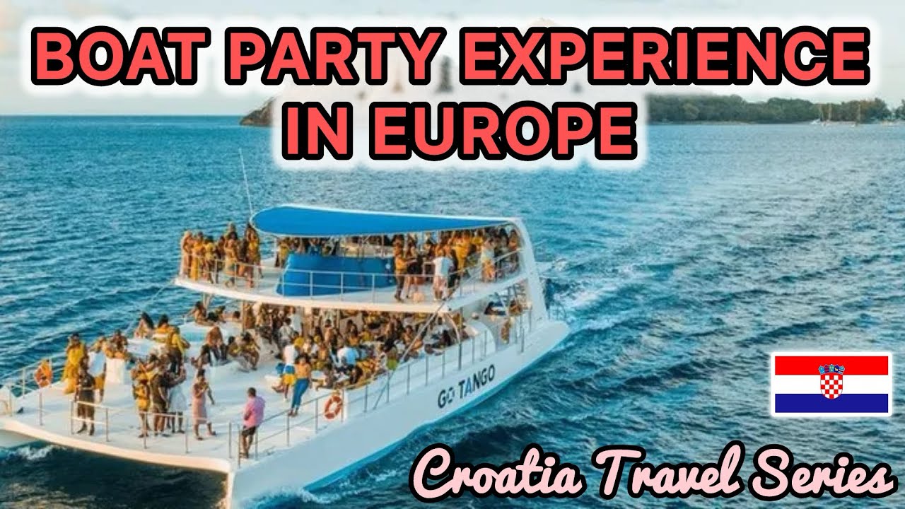 Crazy Boat Party Experience in Split | Croatia Travel Series | Bucketlist Adventure | Travel Vlog |