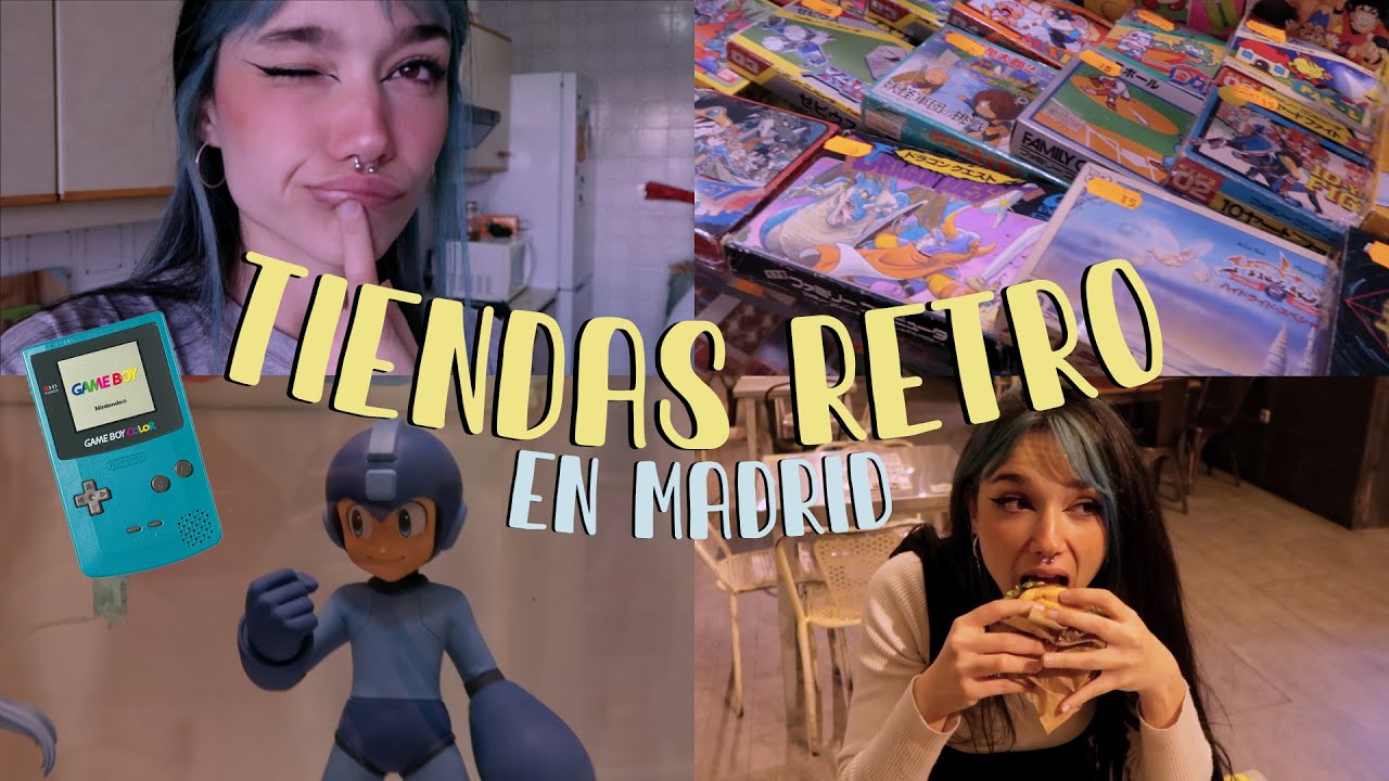 🎮 Tiendas Retro en Madrid 🎮 | Un día conmigo