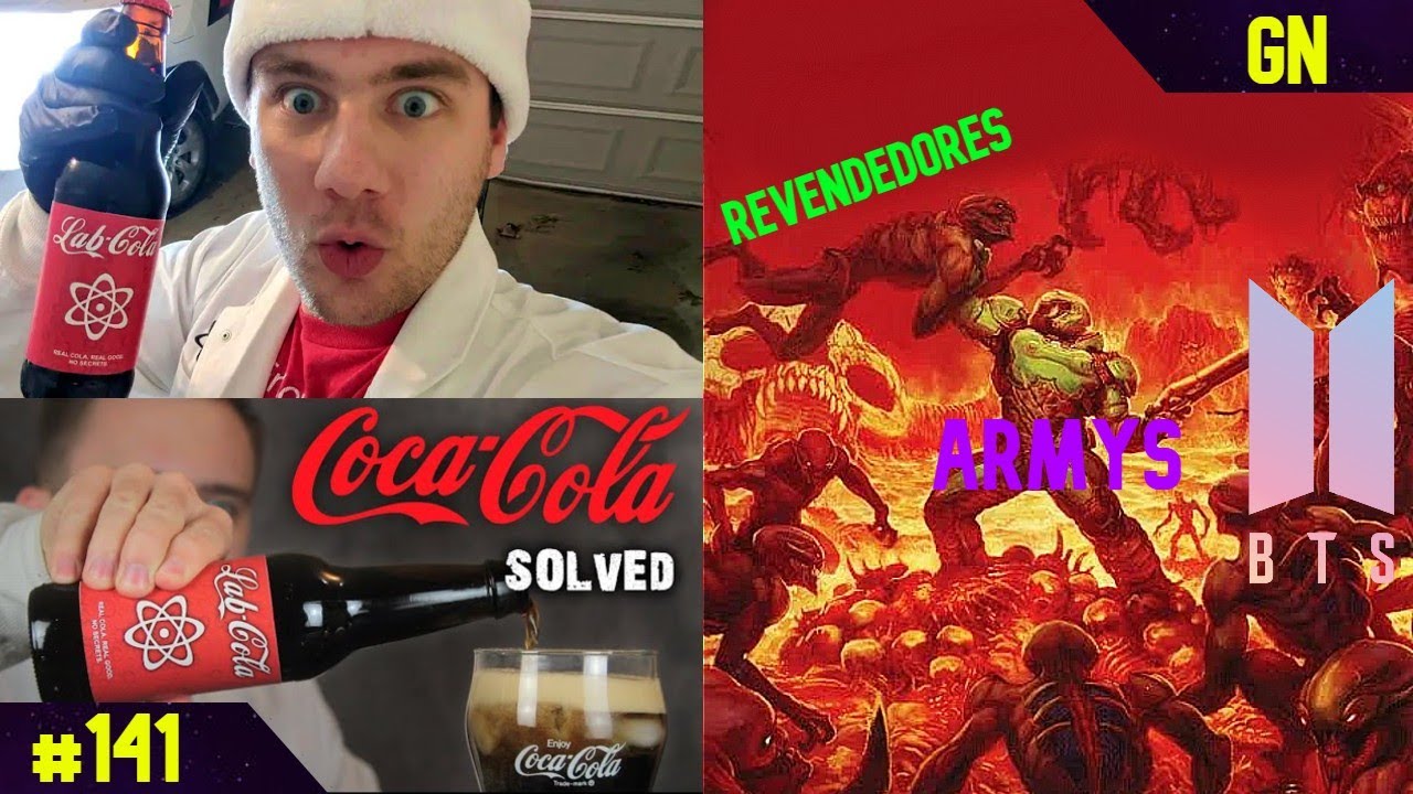 Galactik Nius #141 | Cient&iacute;fico recrea formula de la Coca Cola, ARMYs Doxean a Revendedores y Mas...