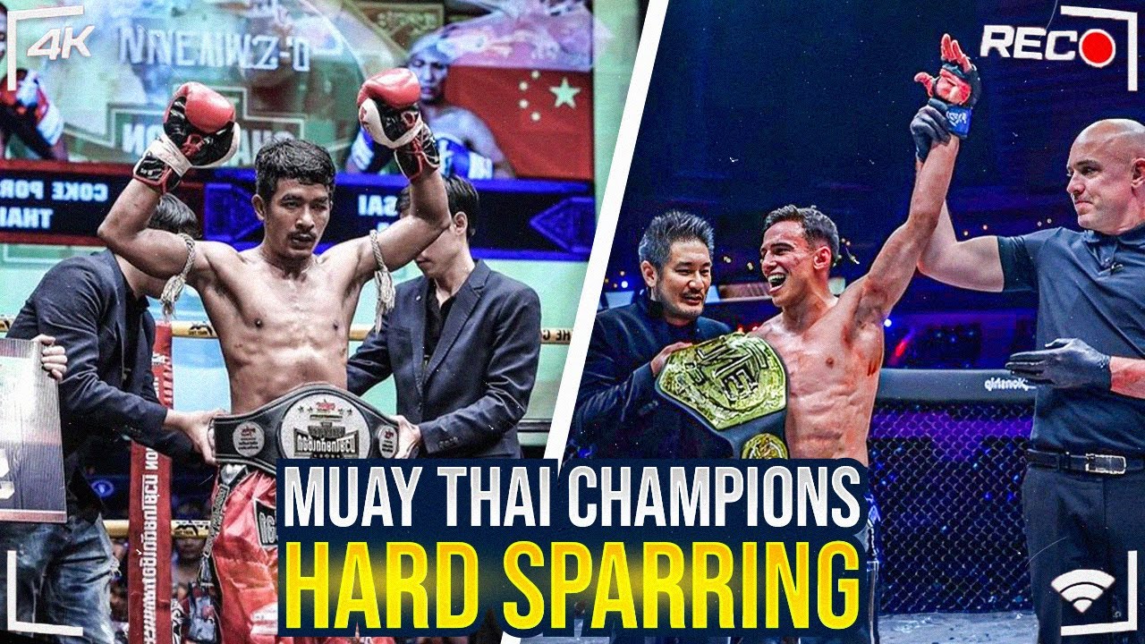 Classic Muay Thai Sparring w. Joseph Lasiri & Chalarmphet Sitjaopho!