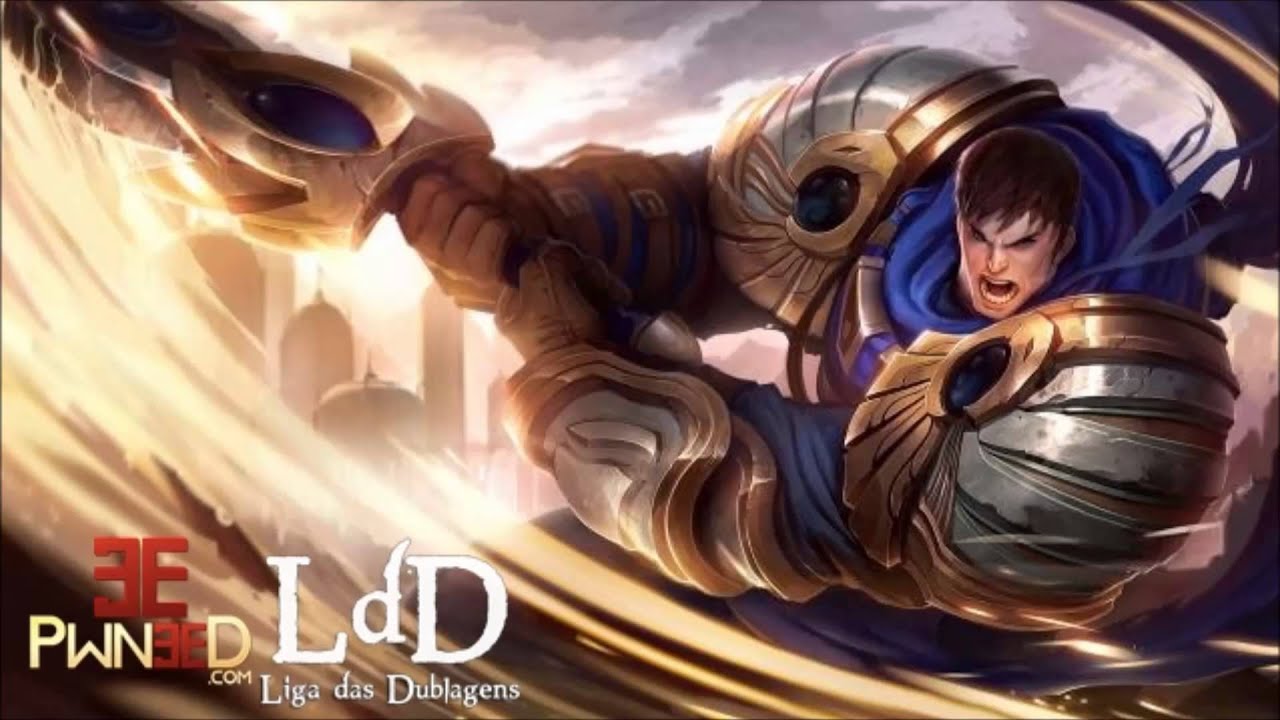 [Dublagens LoL BR] Falas do Garen - Remake