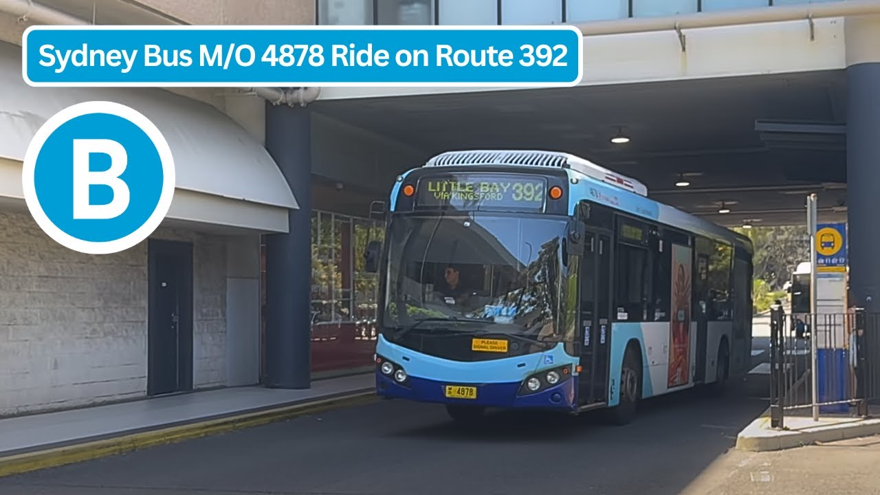 Sydney Transport Vlog 131: M/O 4878 en route 392