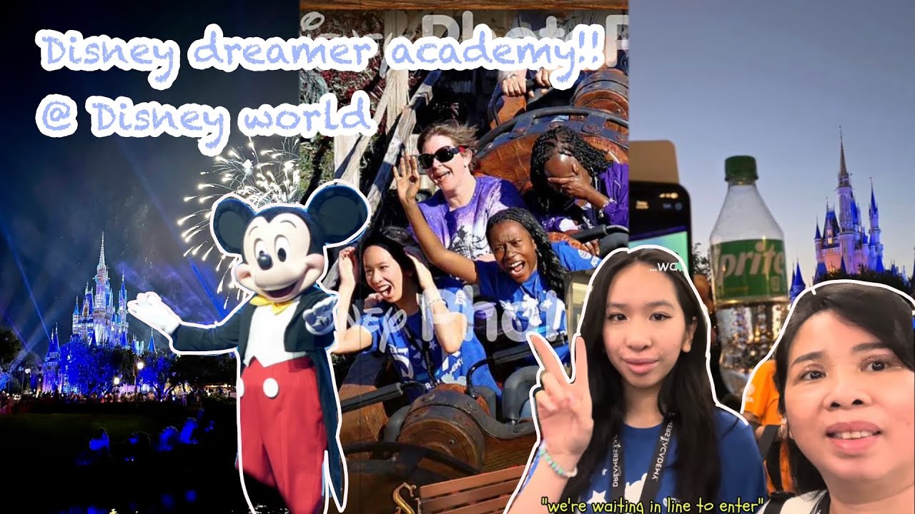 my FREE & MAGICAL disney trip - Disney Dreamer Academy Vlog Pt. 1/2