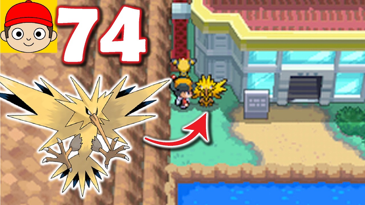 2% chance keeps failing (Catching ZAPDOS!!) - Pokemon SoulSilver - (Part 74)