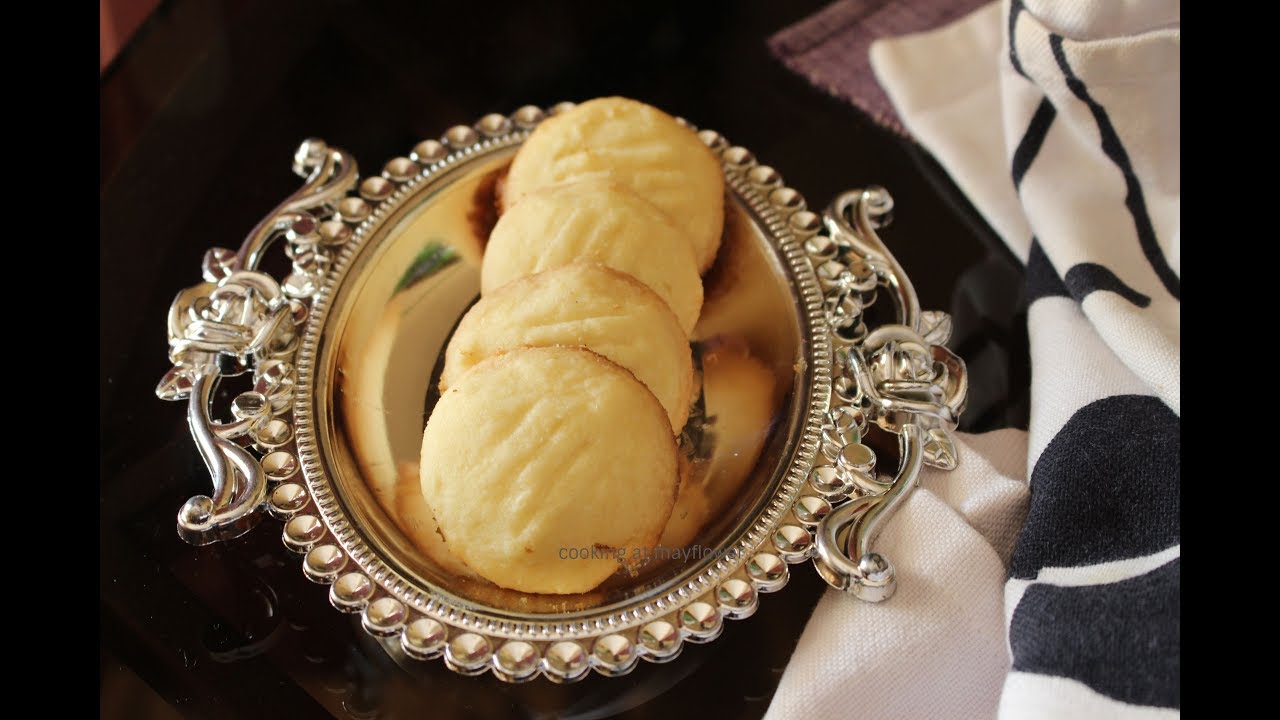 Ghee Biscuit recipe in Malayalam l Eggless cookies in pressure cooker