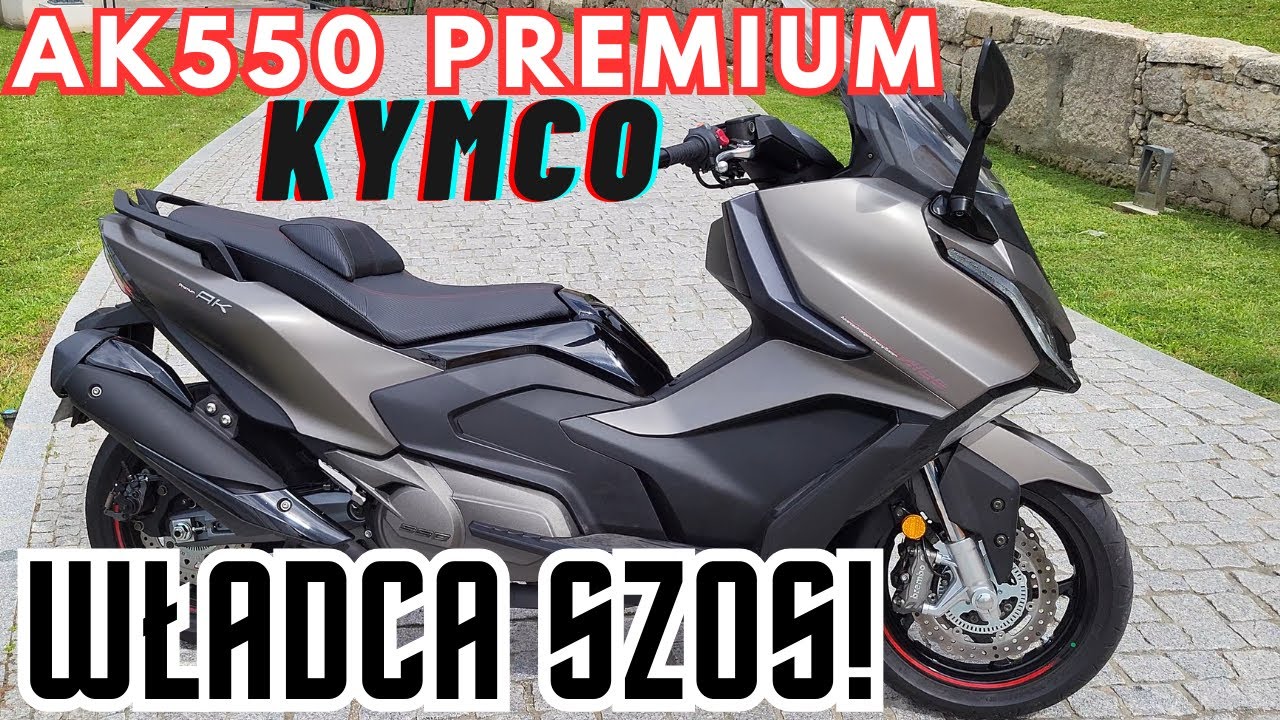 Szybkość, design, perfekcja! Kymco AK550 Premium w natarciu