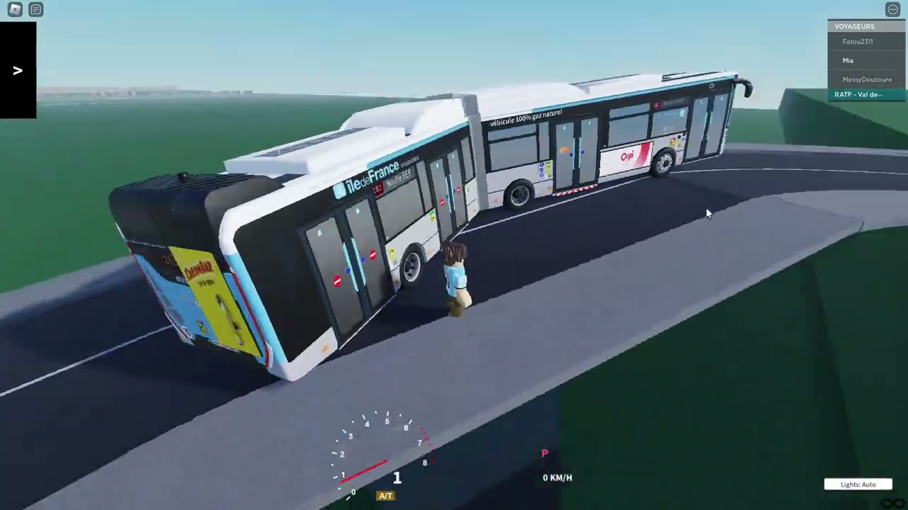 IVECO URBANWAY 18 CNG IDFM | LIGNE 282 RATP | RATP - VN | ROBLOX