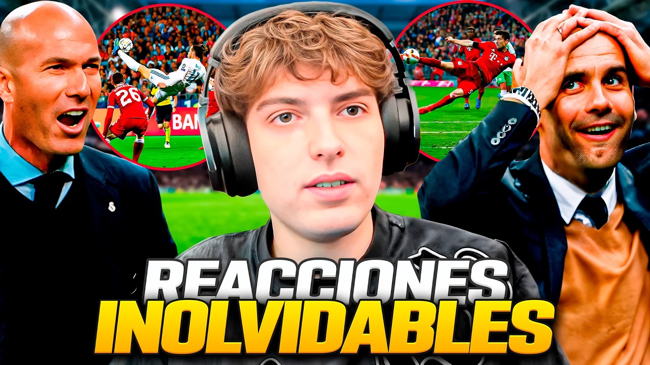 30 REACCIONES INOLVIDABLES A GOLAZOS EN LA HISTORIA DEL FUTBOL (2026) - SORPRESA, EMOCION y ALEGRIA