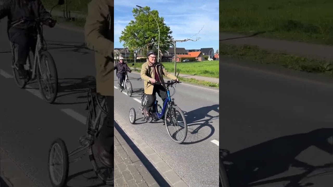 2 Jahre auf das Fahrradfahren verzichtet und dann Stützräder von Swinging Wheels