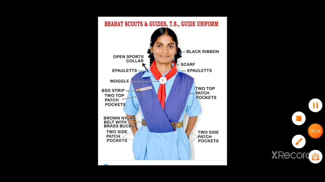 Scouts and guides uniform