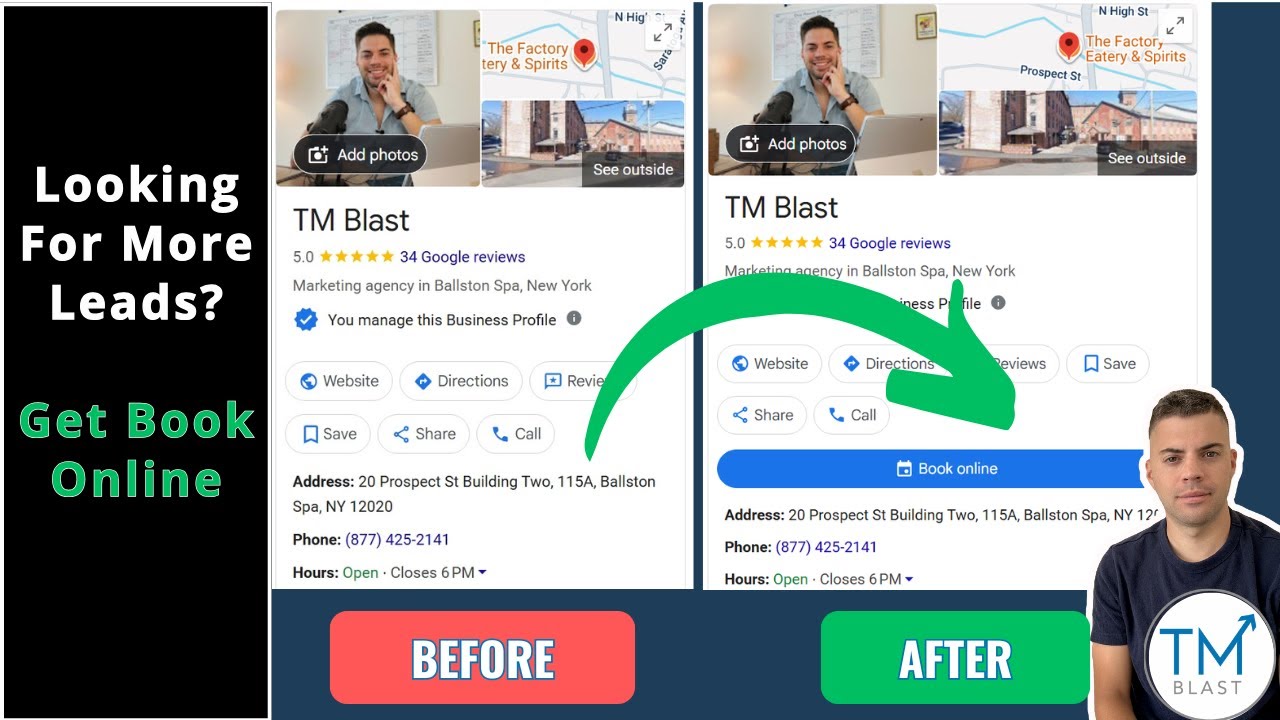 Get Book Online to Increase Leads to Your Google Business Profile