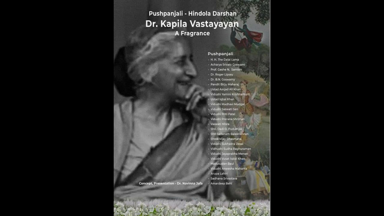Dr. Navina Jafa  Honours Her Guru Kapila Vatsyayan - Swinging Homage